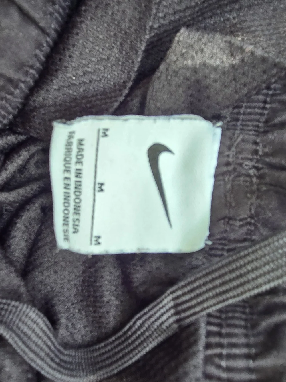 Nike Black Women's Athletic Drawstring Shorts - Solid Black